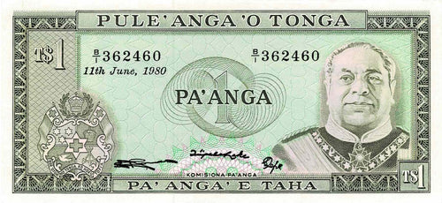 Tonga / P-19c / 1 Pa'anga / 11.06.1980