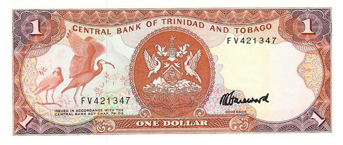 Trinidad and Tobago / P-36c / 1 Dollar / ND (1985)