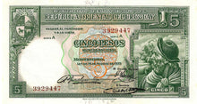 Uruguay / P-029a / 5 Pesos / L 1935