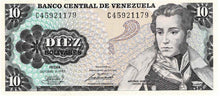 Venezuela / P-060a / 10 Bolivares / 06.10.1981