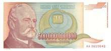 Yugoslavia / P-137a / 500 000 000 000 Dinara / 1993
