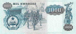 Angola / P-121b / 1000 Kwanzas / 11.11.1987