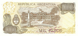 Argentina / P-304d / 1000 Pesos / ND (1976-83)