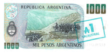 Argentina / P-320 / 1 Austral ND (1985)