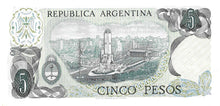 Argentina / P-294 / 5 Pesos/  ND (1974-76)