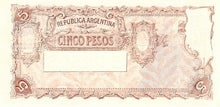 Argentina / P-264d / 5 Pesos ND (1951)
