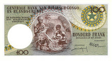 Belgian Congo / P-33c / 100 Francs / 01.09.1960
