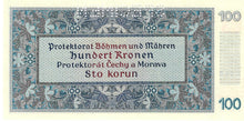 Bohemia and Moravia / P-06s / 100 Korun / 20.08.1940 / SPECIMEN