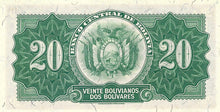 Bolivia / P-131 / 20 Bolivianos / L 1928