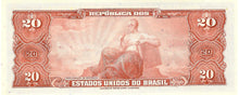 Brazil / P-168a / 20 Cruzeiros / ND (1961)