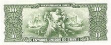 Brazil / P-183b / 1 Centavo on 10 Cruzeiros / ND (1967)