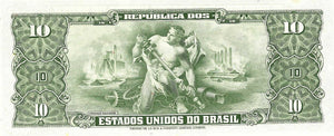 Brazil / P-183b / 1 Centavo on 10 Cruzeiros / ND (1967)