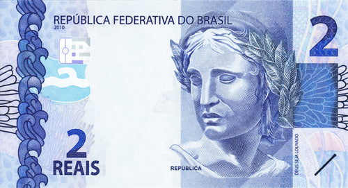 Brazil P-252 2 Reais 2910