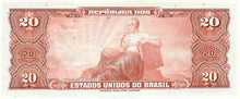 Brazil / P-168b / 20 Cruzeiros / ND (1963)