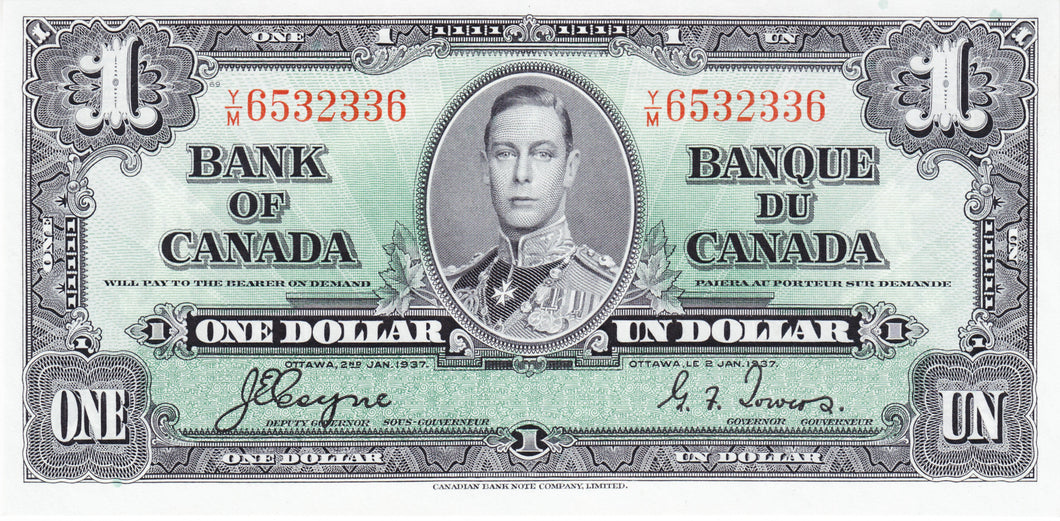 Canada / P-058e / 1 Dollar / 02.01.1937