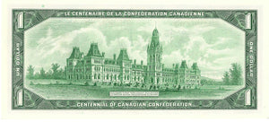 Canada / P-075b / 1 Dollar / 1954 (1961-72)