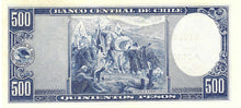 Chile / P-115 / 500 Pesos  = 50 Condores / ND (1947-1959) / rare