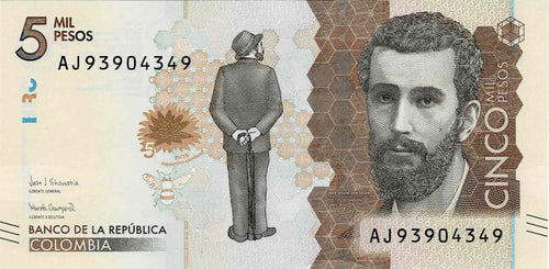 Colombia P-459 5'000 Pesos 26.05.2020