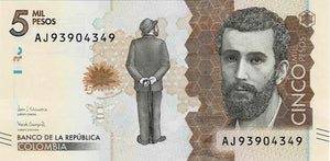 Colombia P-459 5'000 Pesos 26.05.2020