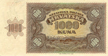 Croatia / P-4a / 1000 Kuna / 26.04.1941