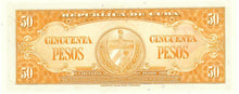 Cuba / P-81b / 50 Pesos / 1958