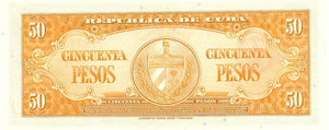 Cuba / P-81b / 50 Pesos / 1958