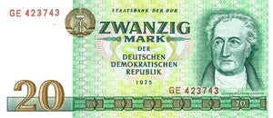 Germany P-29a 20 Mark 1975