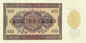 Germany Democratic Republic / P-18a / 10 Deutsche Mark / 1955