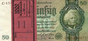 Germany / P-182a / 50 Reichsmark / 30.03.1933