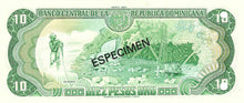 Dominican Republic / P-119s1 / 10 Pesos Oro / 1982 / SPECIMEN