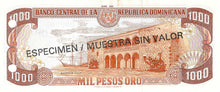 Dominican Republic / P-145s / 1000 Pesos Oro / 1993 / SPECIMEN