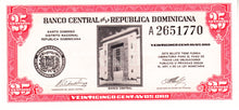 Dominican Republic P-87a 25 Centavos Oro ND (1961)