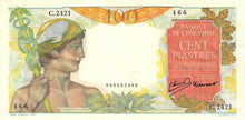 French Indo-China P-82b 100 Piastres ND (1949-54)
