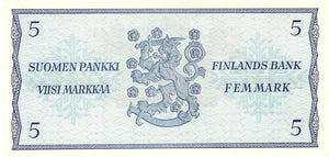 Finland / P-099a / 5 Markkaa / 1963