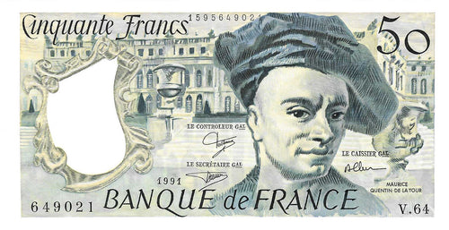 France P-152e 50 Francs 1991