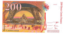 France / P-159b / 200 Francs / 1997