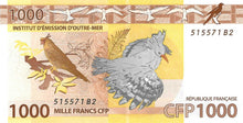 French Pacific Territories / P-06 / 1000 Francs / ND (2014)