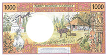 French Pacific Territories / P-02b / 1000 Francs / ND (1996)