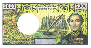 French Pacific Territories / P-03i / 5'000 Francs / ND (1996)