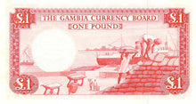 Gambia / P-02a / 1 Pound / ND (1965-70)