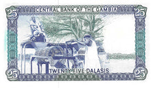 Gambia / P-11a / 25 Dalasis / ND (1987-90)