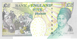 Great Britain / P-391c / 5 Pounds / 2004