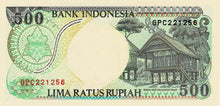 Indonesia / P-128 / 500 Rupiah / 1992-99