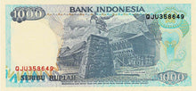 Indonesia / P-129 / 1000 Rupiah / 1992