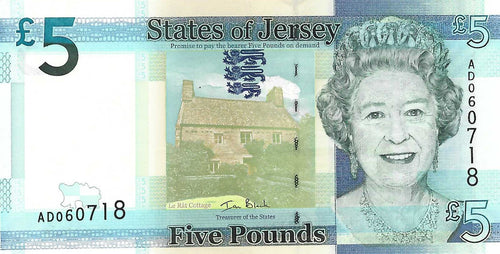 Jersey P-33a 5 Pounds ND (2010)