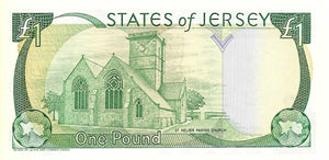 Jersey / P-15a / 1 Pound / ND (1989)