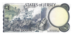 Jersey / P-11a / 1 Pound / ND (1976-88)