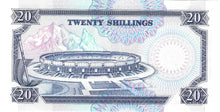 Kenya / P-25e / 20 Shillings / 02.01.1992