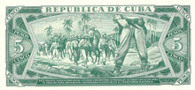 Cuba / P-103c / 5 Pesos / 1984