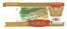 Lao / P36a / 20'000 Kip / 2002